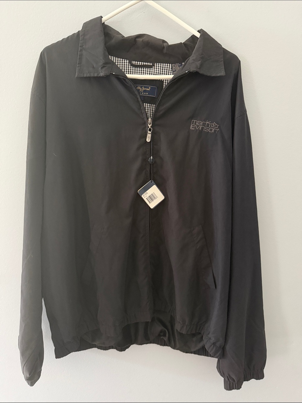 Bobby Jones Black Men's Windbreaker Jacket